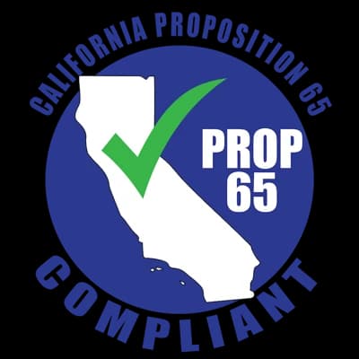 California Prop 65 compliant